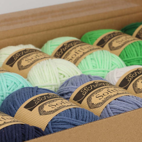 Scheepjes Softfun 20 gram Colourpack | 12 kleuren | Ocean Breeze