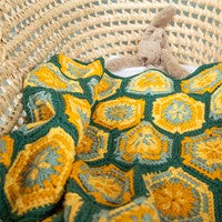 Haakpakket | Yarn and Colors | Flower Hexagon Baby Blanket