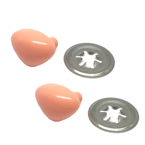 Veiligheidsoogjes | Poesjes | Geel gekleurd | 5 paar