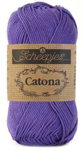 Scheepjes Catona 50 gram 128 Tyrian Purple