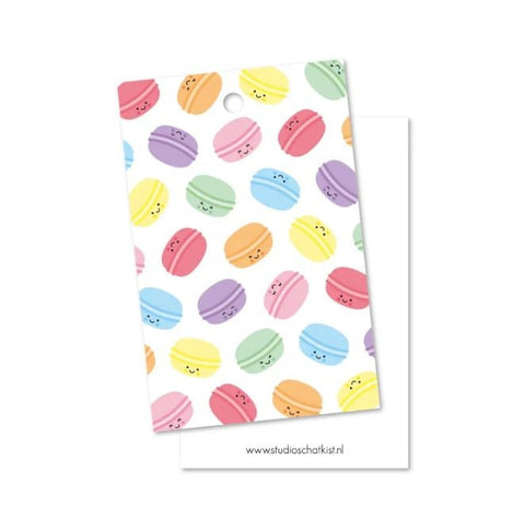Stickers | Macarons | Studio Schatkist | 5 stuks