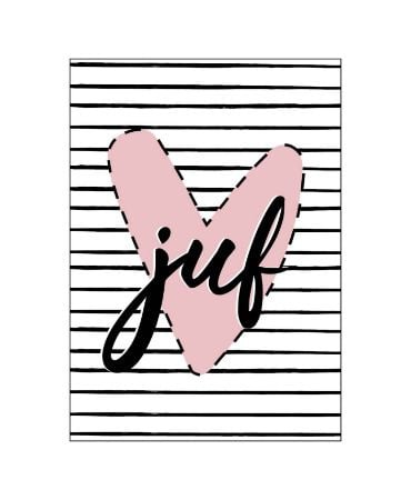 Wenskaart | Juf