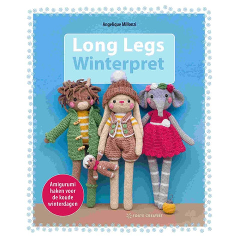 Boek | Long Legs Winterpret | Angelique Millonzi