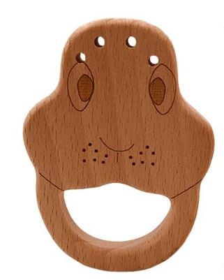 Houten bijtring Olifant | Haak zelf mooie oortjes!