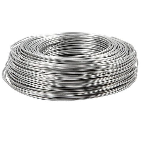 Aluminiumdraad / ijzerdraad voor punnikvormen | Zwart | 60 meter