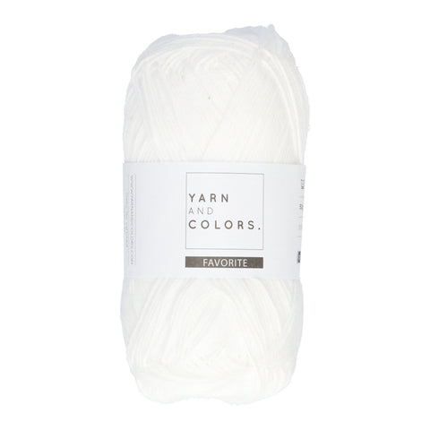 Yarn and Colors Favorite 002 Cream