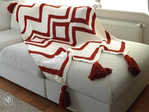 Gratis haakpatroon | Durable | Aztec Afghan