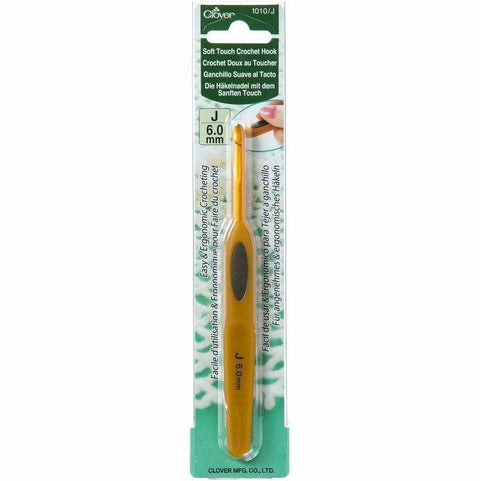 Haaknaald Clover Soft Touch 6 mm