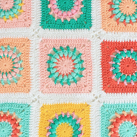 Haakpakket | Yarn and Colors | Blossom Blanket