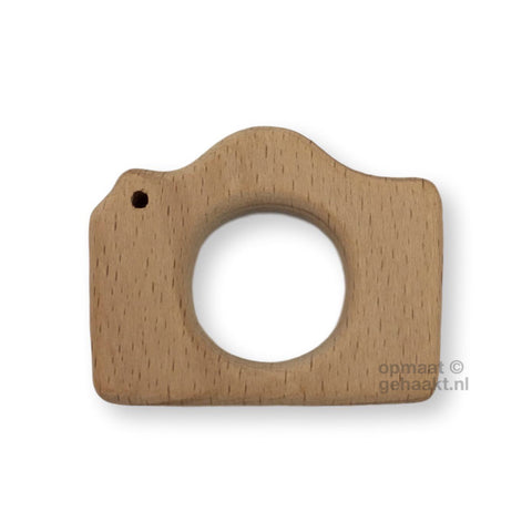 Houten bijtring Hartje