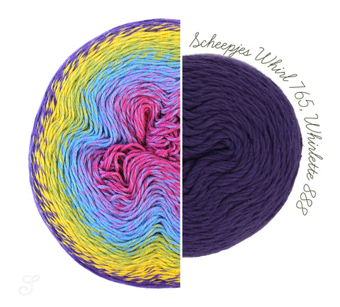 Scheepjes Whirl 765 Lemon Cassis Cream