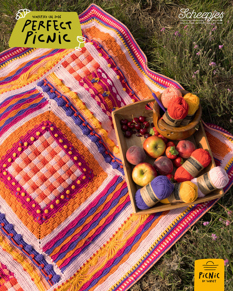 Haakpakket | CAL Scheepjes 2026 | Perfect Picnic 6 kleurstellingen
