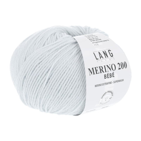 Lang Yarns Merino 200 BEBE | 71.0506 | Baby blue