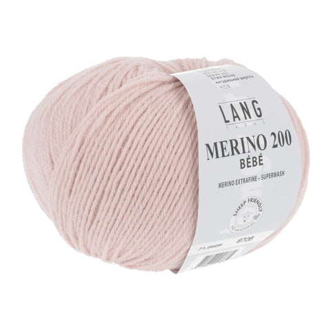 Lang Yarns Merino 200 BEBE | 71.0609 | Rosé