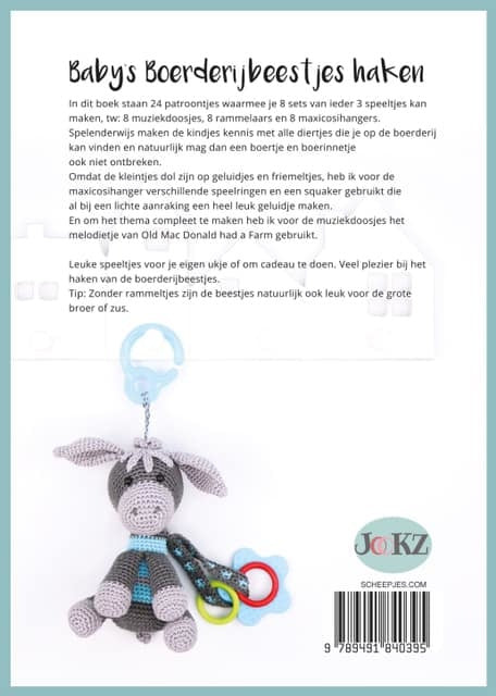 Boek | Baby’s Boerderijbeestjes haken | Joke Postma (Jookz)