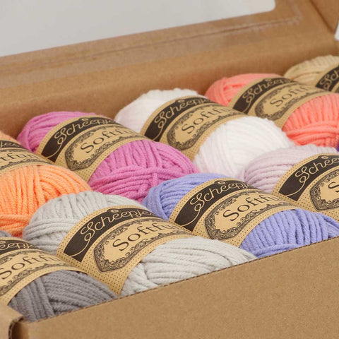 Scheepjes Softfun 20 gram Colourpack | 12 kleuren | Spring Blossom