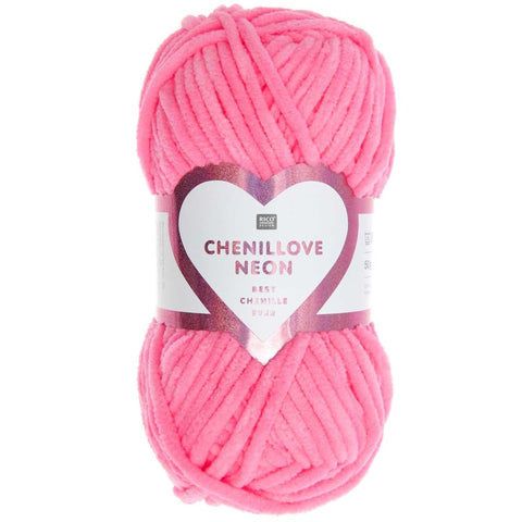 Rico Creative Chenillove Neon 002 Pink