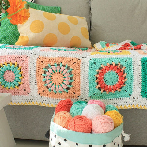Haakpakket | Yarn and Colors | Blossom Blanket