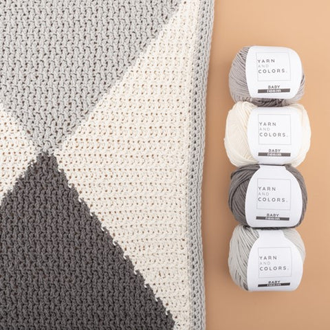 Haakpakket | Yarn and Colors | Harlequin Blanket