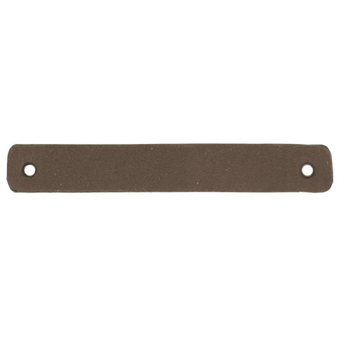 Durable | Leren label | 7 x 1 cm | 2 stuks | Blanco