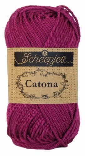 Scheepjes Catona 50 gram 508 Deep Amethyst