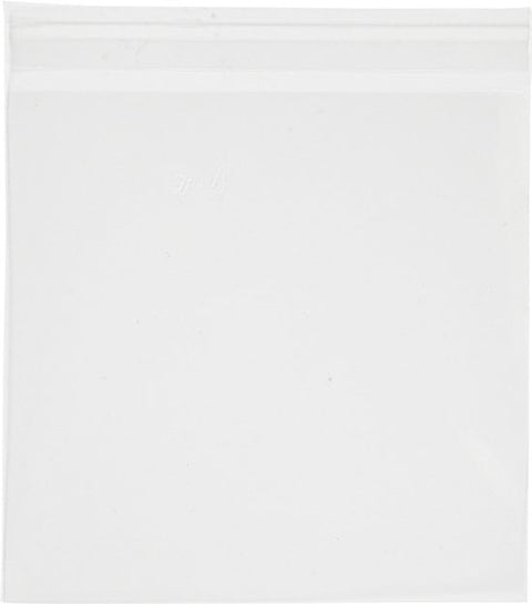 Transparante zakjes met plakstrip | 50 stuks | 13 x 13 cm