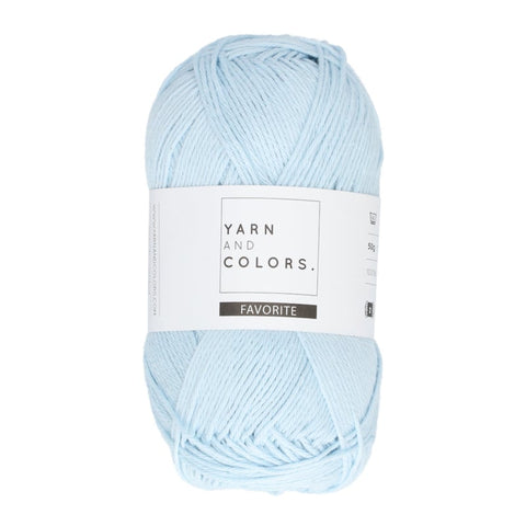 Yarn and Colors Favorite 063 Ice Blue