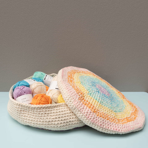 Haakpakket | Yarn and Colors | Rainbow Basket