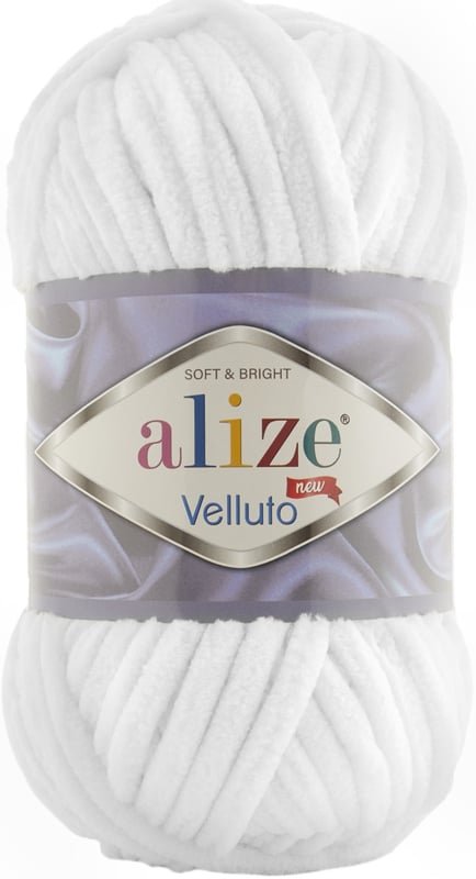 Alize Velluto 055 White