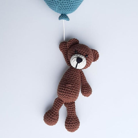 Garenpakket | Piekje | Muziekballon met mini Barrie Beer