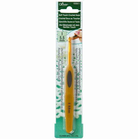 Haaknaald Clover Soft Touch 5.5 mm