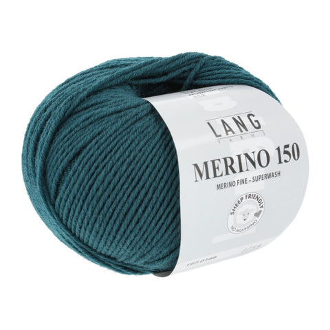 Lang Yarns Merino 150 | 197.0188 | Dark petrol