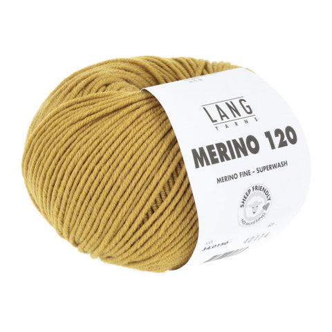 Lang Yarns Merino 120 | 34.0150 | Brass