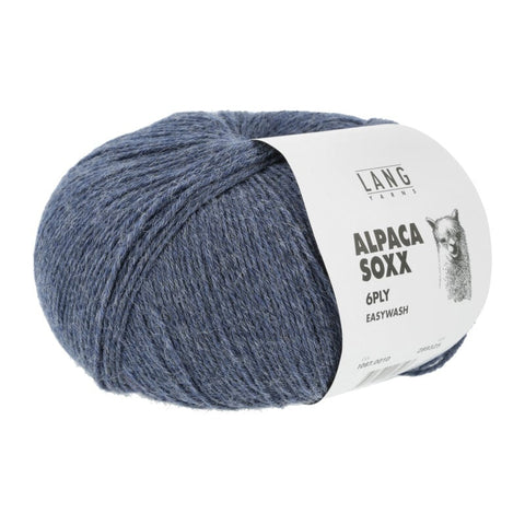 Lang Yarns Soxx 6ply | 1087.0010 | Blue mélange