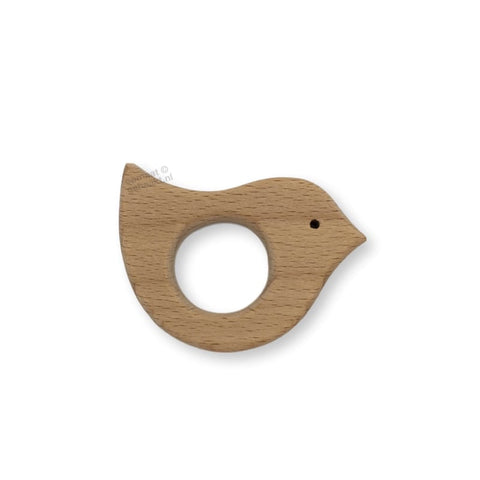 Houten bijtring Olifantje