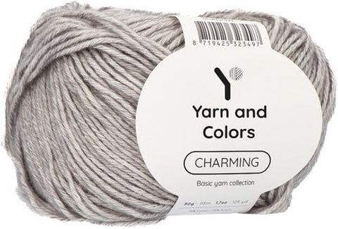 Yarn and Colors Charming 095 Soft Grey