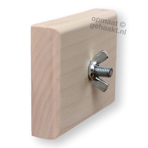 Houten muziekmobielhouder | Esdoorn
