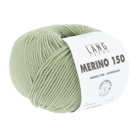 Lang Yarns Merino 150 | 197.0097 | Lime green