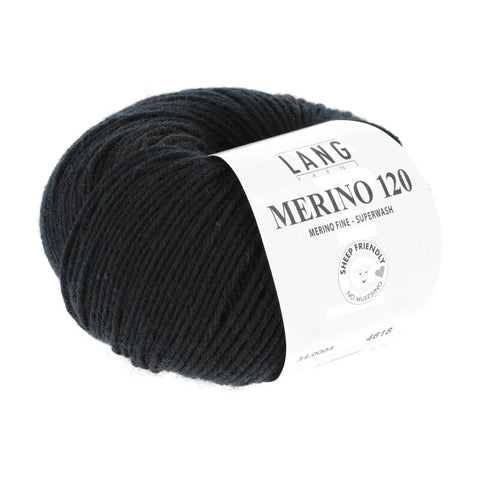 Lang Yarns Merino 120 | 34.0004 | Black