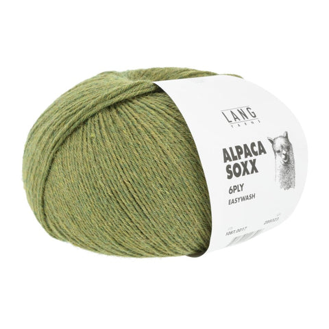 Lang Yarns Soxx 6ply | 1087.0017 | Green mélange