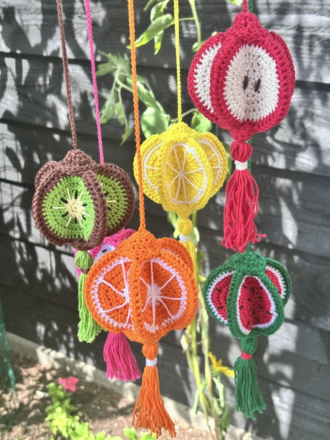 Haakpakket| FienCrochet | Fruitmobiel Slices of Summer