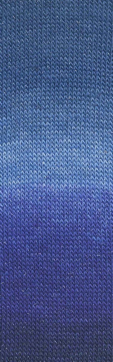Lang Yarns Mille Colori socks & lace luxe | 859.0215 | Navy/blue/petrol