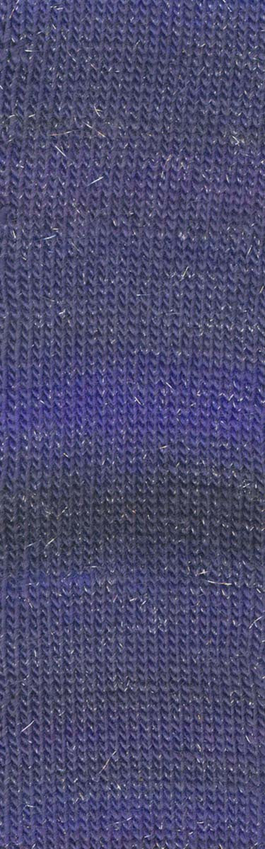 Lang Yarns Mille Colori socks & lace luxe | 859.0035 | Blue marine-silver