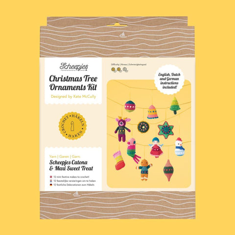 Haakpakket | Scheepjes | Christmas Tree Ornaments Kit