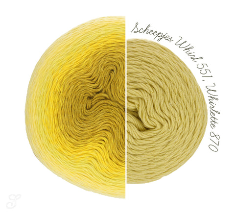 Scheepjes Whirlette 870 Star Fruit