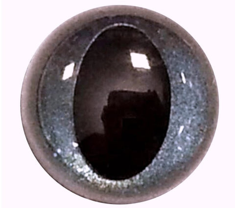Veiligheidsoogjes | Poesjes | Blue pearl gekleurd | 5 paar