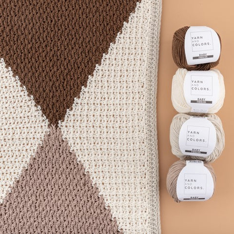 Haakpakket | Yarn and Colors | Harlequin Blanket