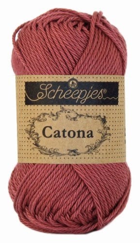 Scheepjes Catona 50 gram 258 Rosewood
