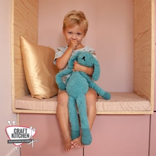 Gratis haakpatroon | Craft Kitchen | Zacht knuffelkonijn