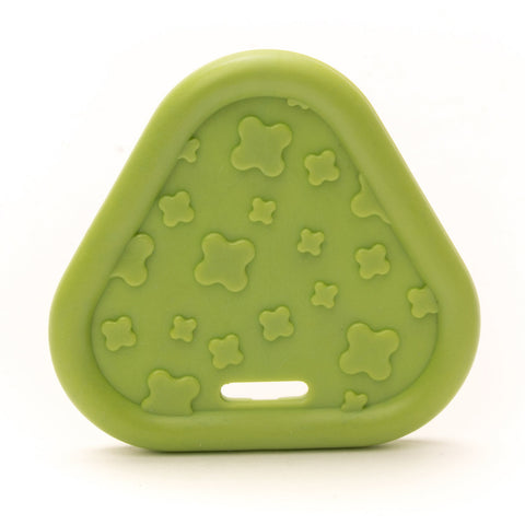 Bijtring siliconen triangel | Durable | 2 stuks